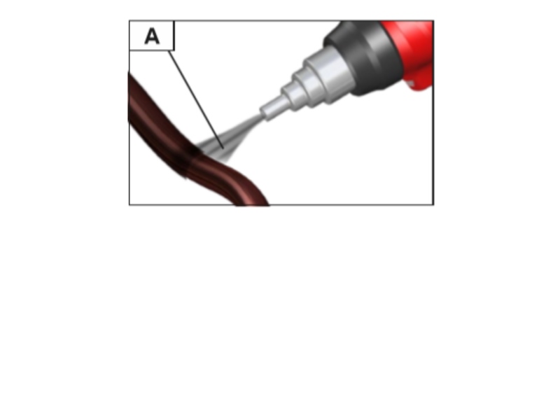 Milwaukee Zubehör 4931461765 runder Aufsatz für Heißluftpistole M18 BHG