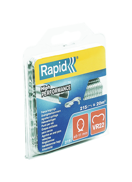 Rapid 40108801 VR22 Zaun-Ringklammer  215 St.