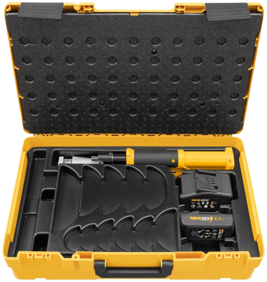 Rems 153401 R220 153401 Hydro-Swing Akku-Rohrbieger 22 V Basic-Pack
