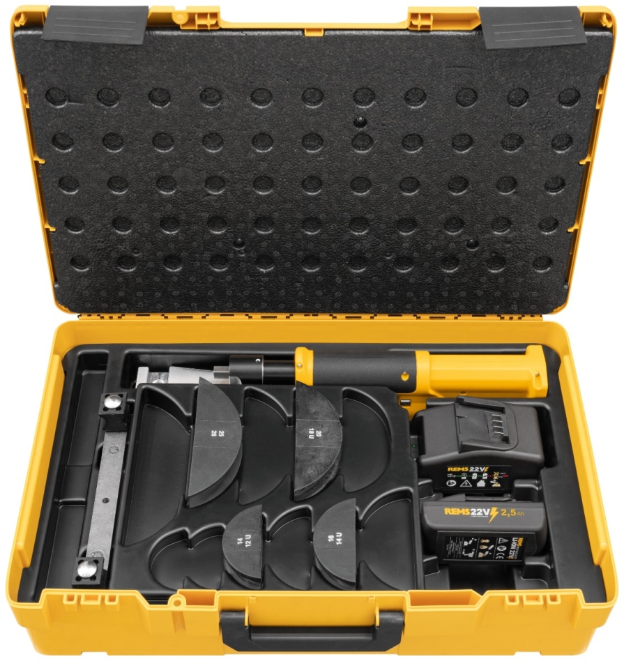 Rems 153413 R220 Hydro-Swing Accu-Rohrbieger 22 V Set 14-16-20-25/26