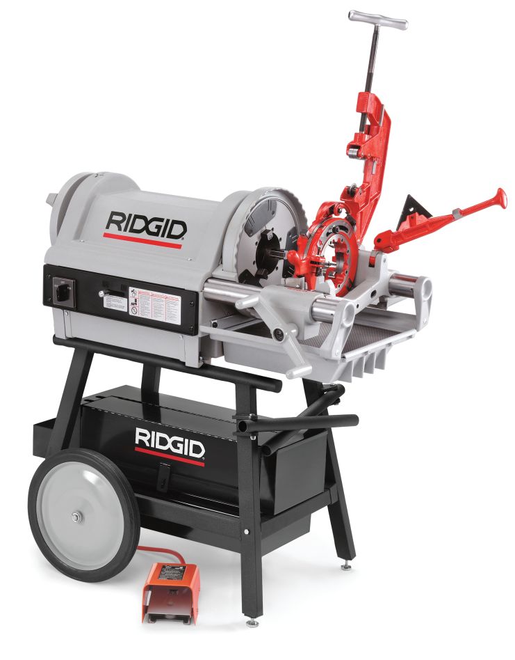 Ridgid 26097 Modell 1224 Gewindeschneider mit Hammerkopf 1/4" - 4" NPT 230V