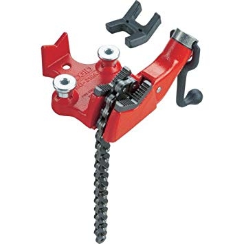Ridgid 40200 Modell BC210PA Kettenrohrschraubstock für Kunststoffrohr, Spannschraube oben, 1/2"-4 1/2" AD*