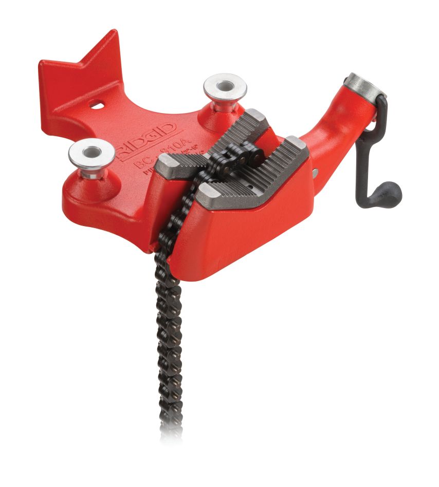Ridgid 40215 Modell BC810A Kettenrohrschraubstock, Spannschraube oben, 1/2"-8"