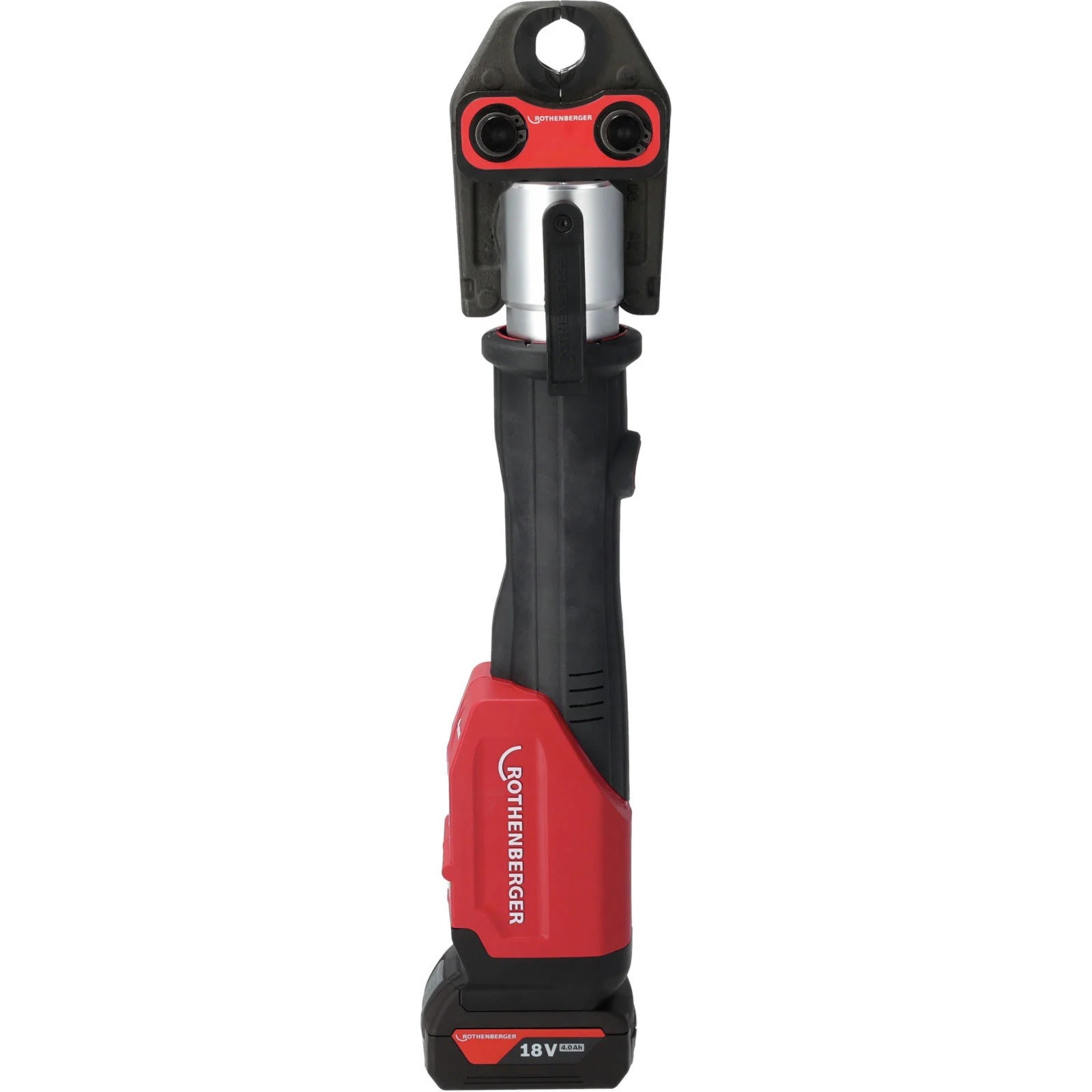Rothenberger 1000001923 Romax 4000 CAS Basic Set Akku-Pressmaschine 18V 1x4.0Ah/1x2.0Ah Li-Ion
