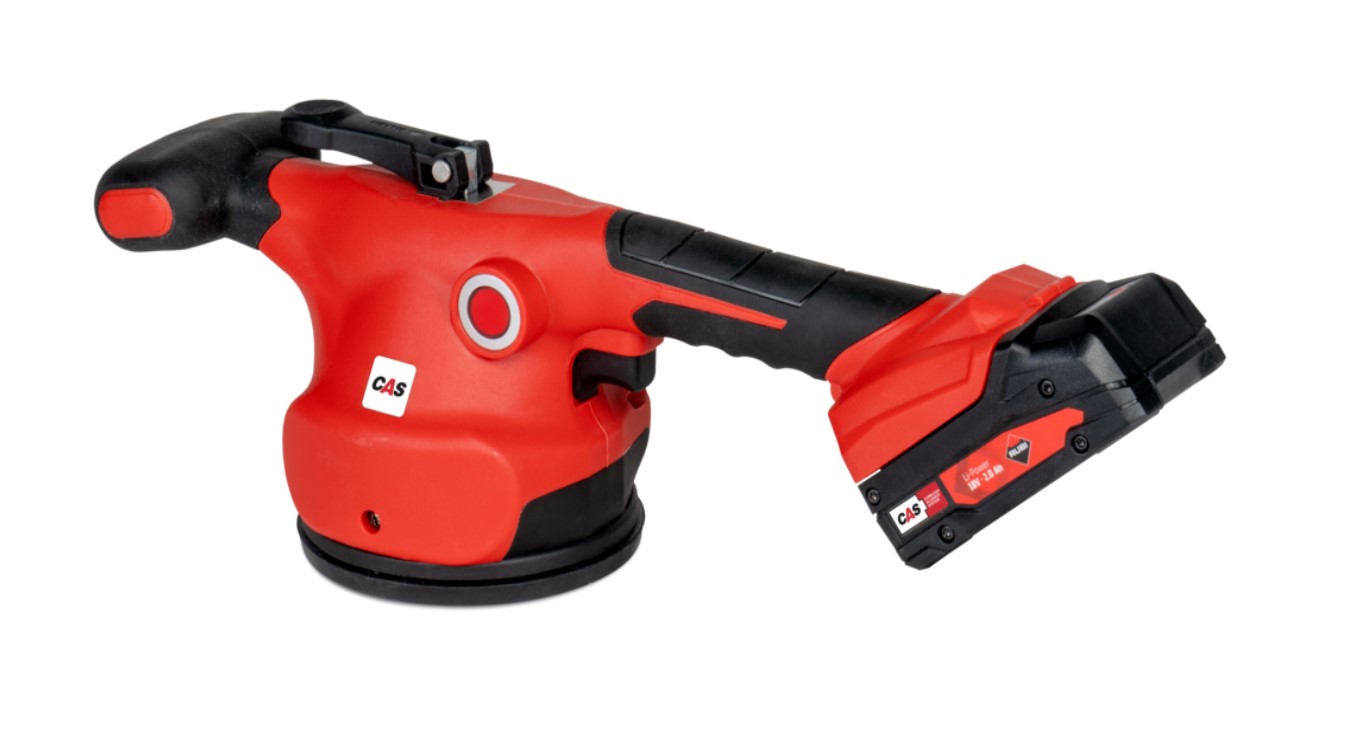 Rubi 60934 Quake Energy CAS Fliesenklopfer/-träger für Fliesen und Keramikplatten 18V 2.0Ah