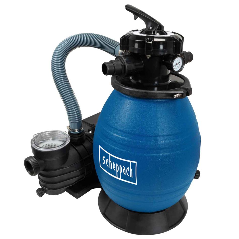Scheppach 5910002902 Schwimmbad-Sandfilterpumpe PSFA26 13800l/h
