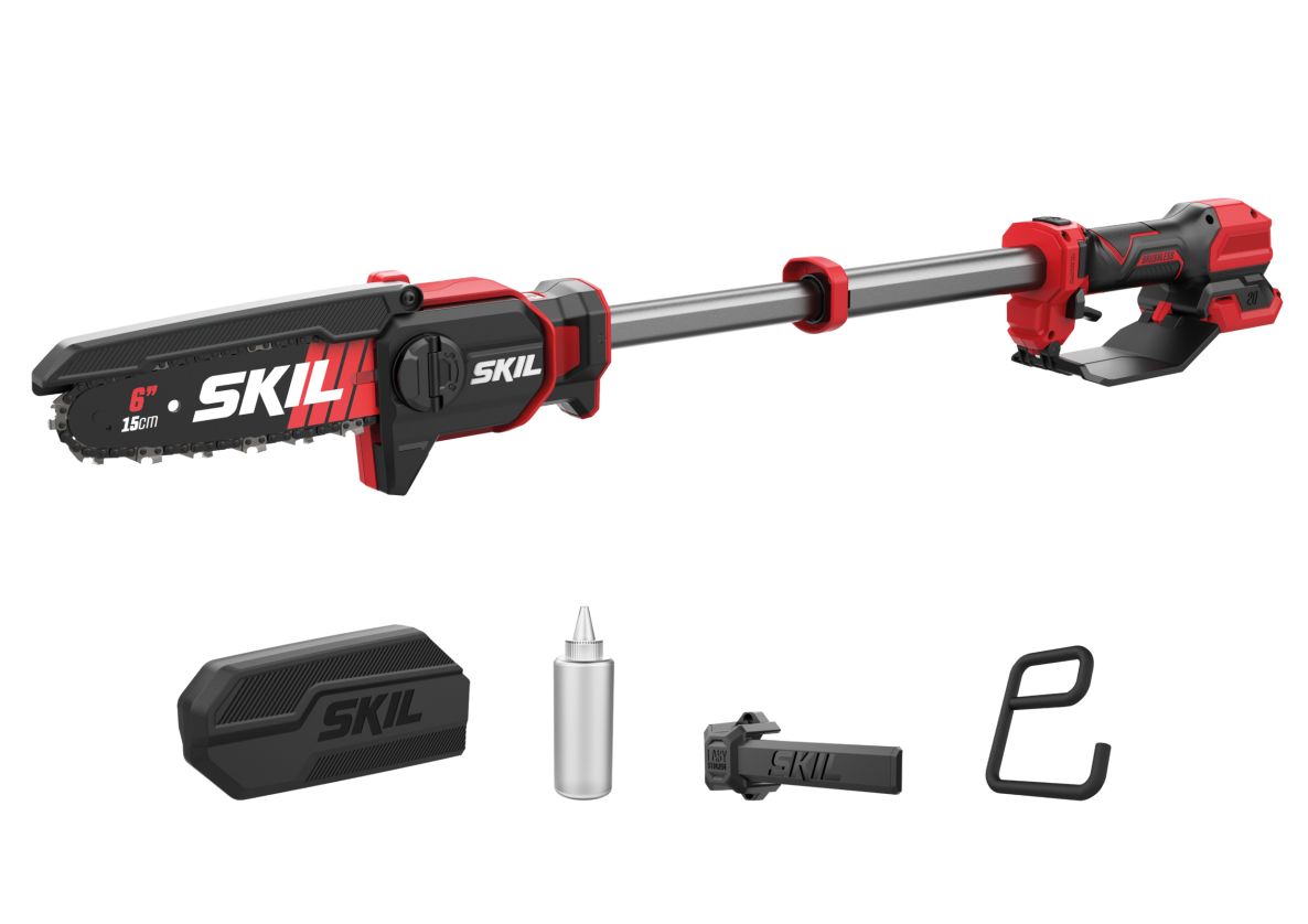SKIL GS1E0514CA Astsäge 15cm Teleskop 20V bürstenlos exkl. Batterien und Ladegerät