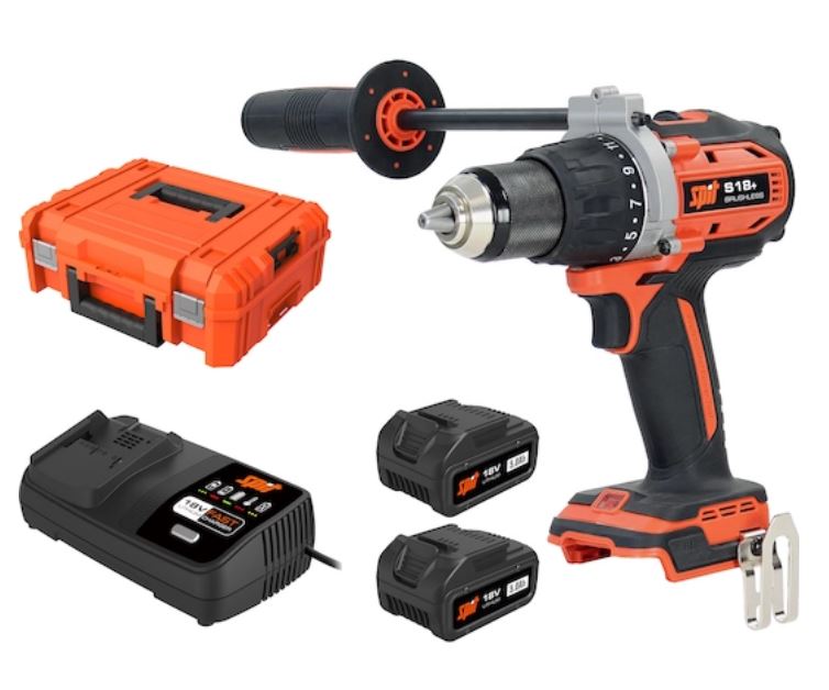 Spit 695973 S18+ Akku-Schlagbohrmaschine 18V 5.0Ah Li-Ion im Koffer