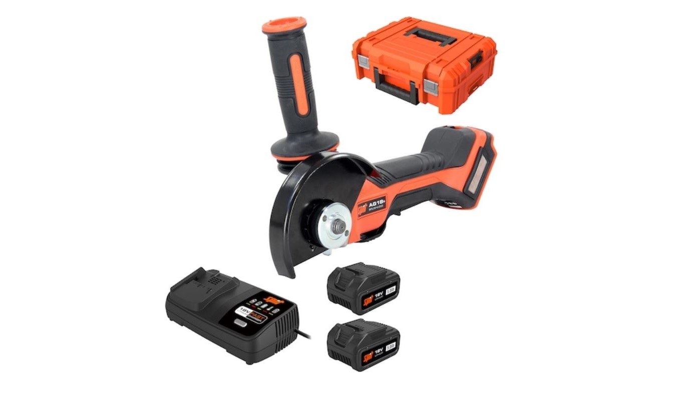 Spit 695977 AG18+ Accu-Winkelschleifer 125mm 18 Volt 5.0Ah Li-Ion im Koffer
