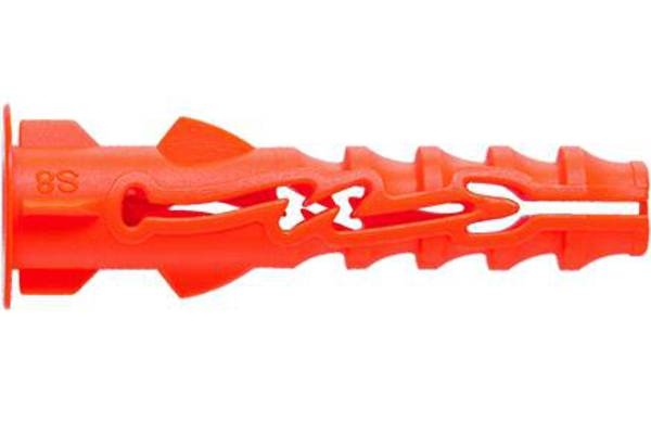 Spit Befestigung 057090 D.8 x 40 Nylon Stecker mit Kragen 100 Stück