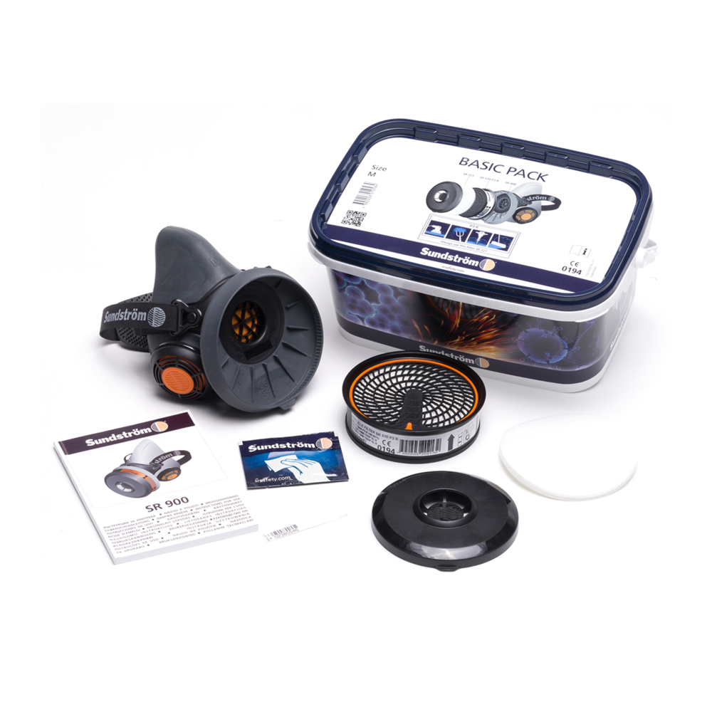 Sundström H05-0004 SR900 Basic Pack Komplett Halbmaske P3