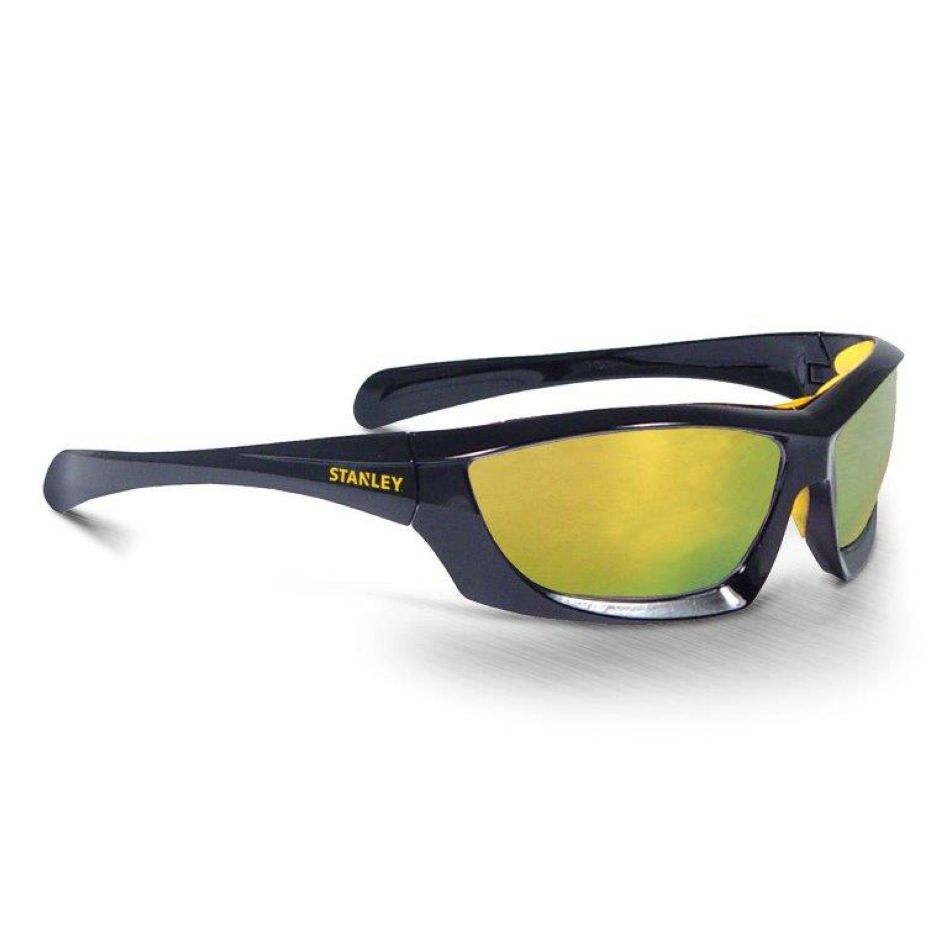 Stanley SY180-YD EU Comfort Seal Sicherheitsbrille - gelbes Spiegelglas