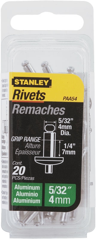 Stanley 1-PAA62T Popnieten 5X3mm -15 Stück