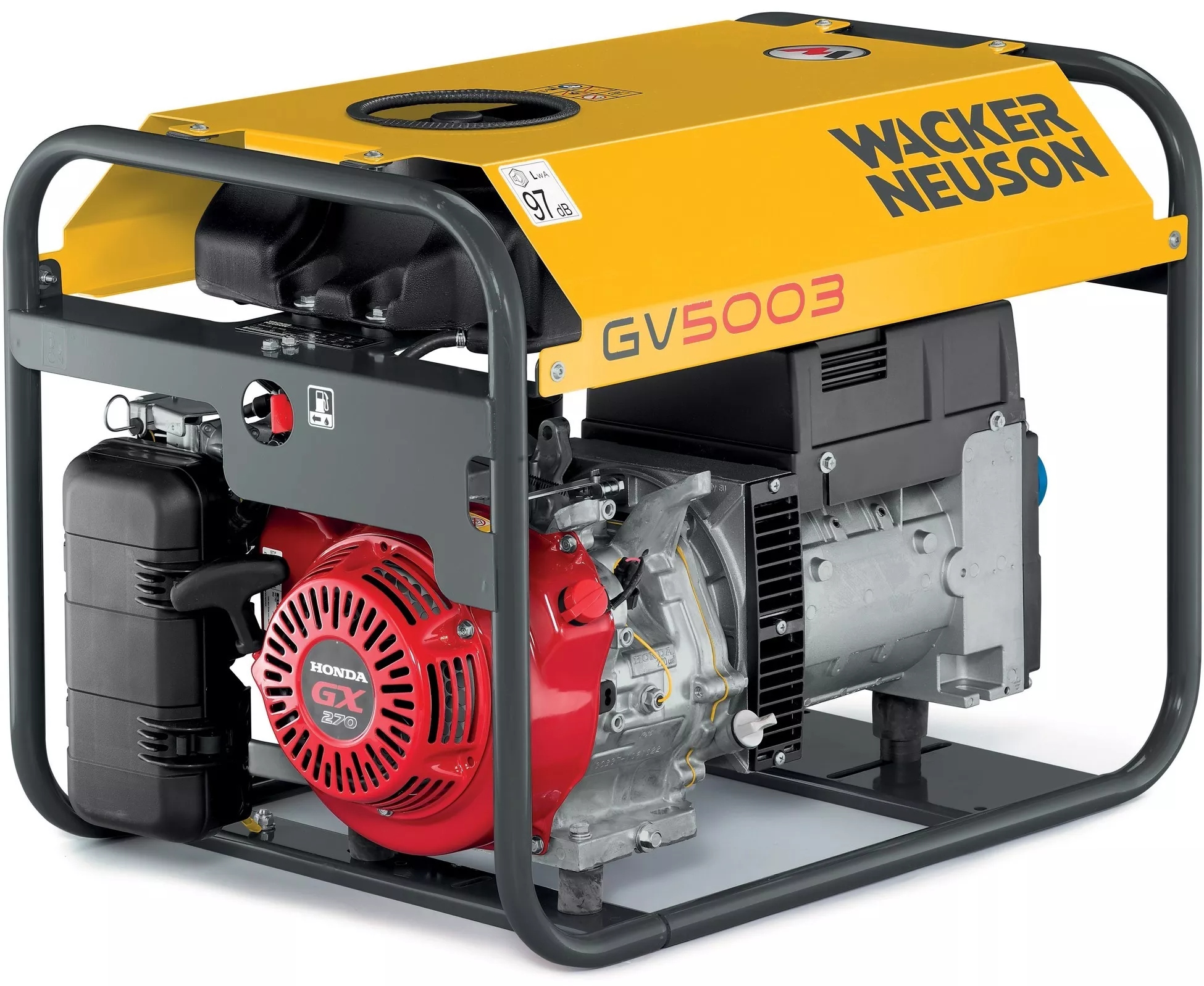 Wacker Neuson 5100002154 GV5003A Generator Benzin 4200 Watt